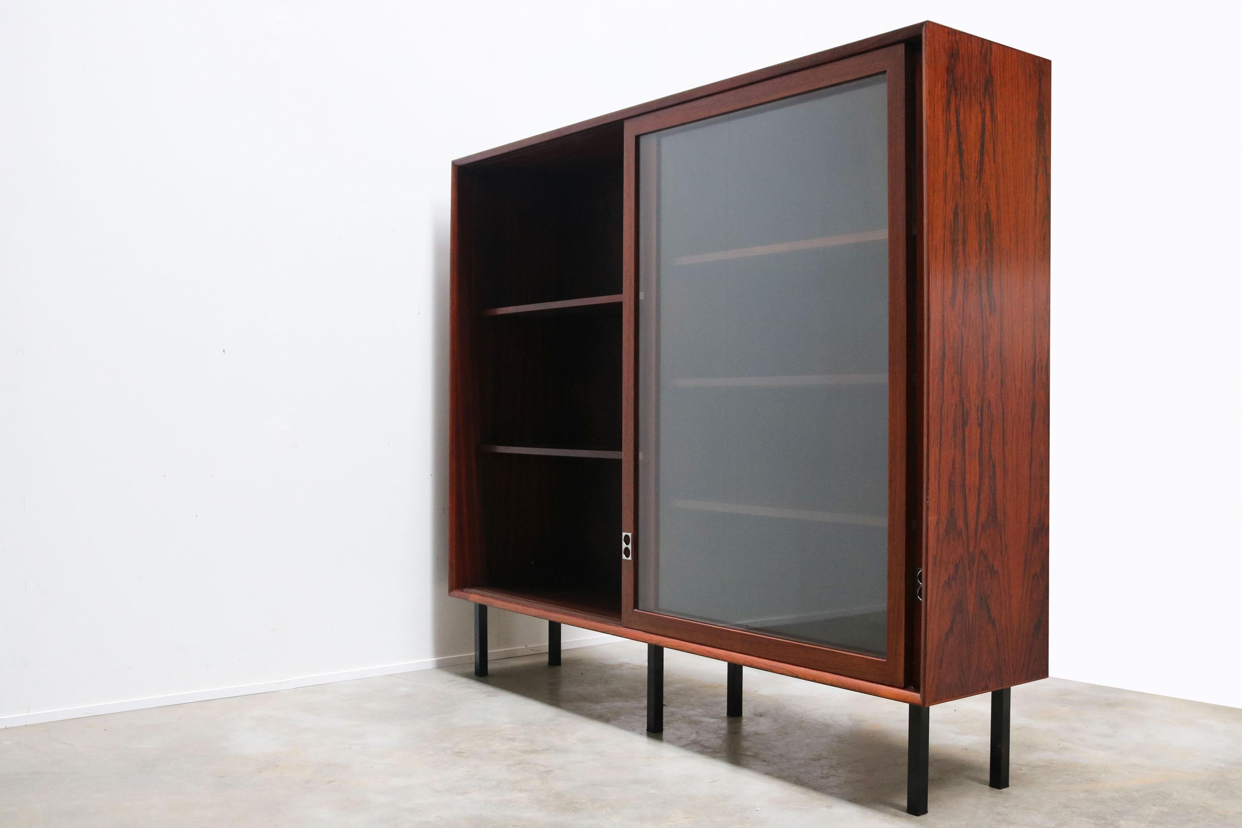 Libreria in legno di palissandro dal design unico danese di Arne Vodder per Sibast furniture 1958 In condizioni buone in vendita a Ijzendijke, NL