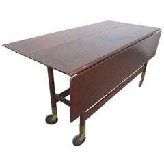 Unique Danish Drop-Leaf Table