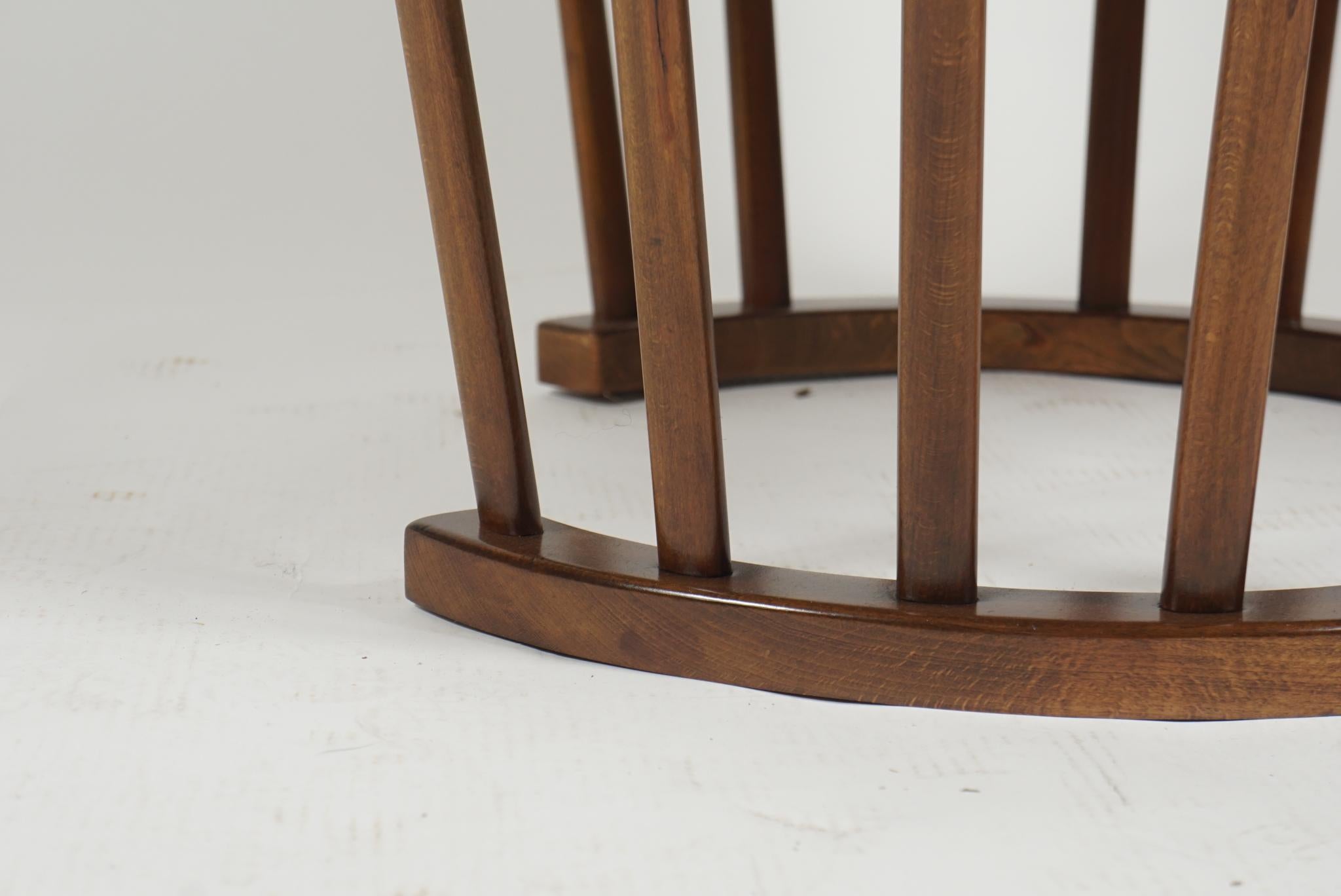 Rosewood Unique Danish Modern Side Table