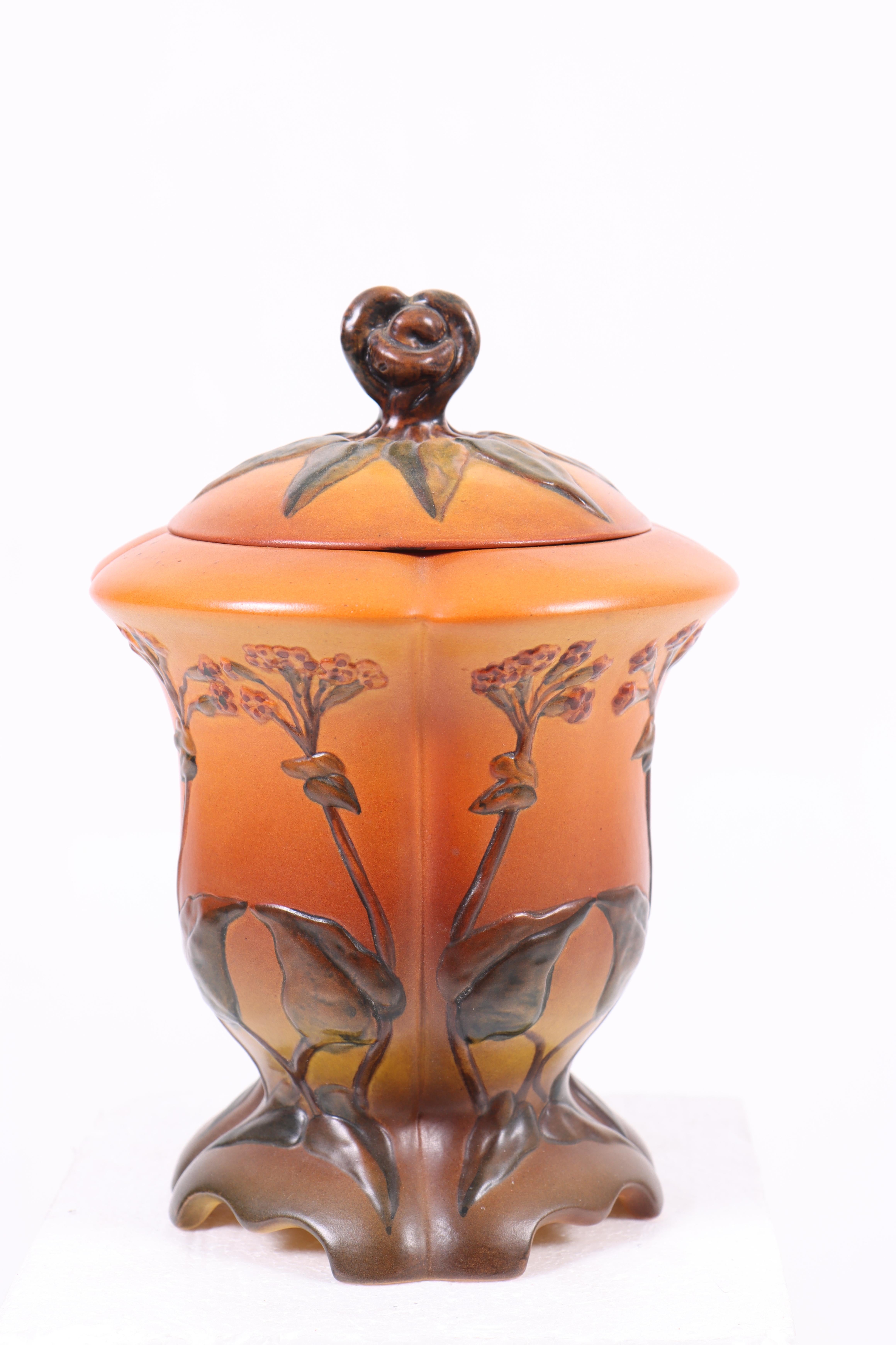 Mid-Century Modern Vase danois unique d'Ipsens Enke, années 1940 en vente