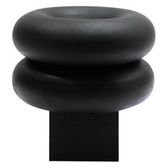 Unique Dark Black Seating Decorative Seating Time of Action No. 21-2, Chaeyoung Lee