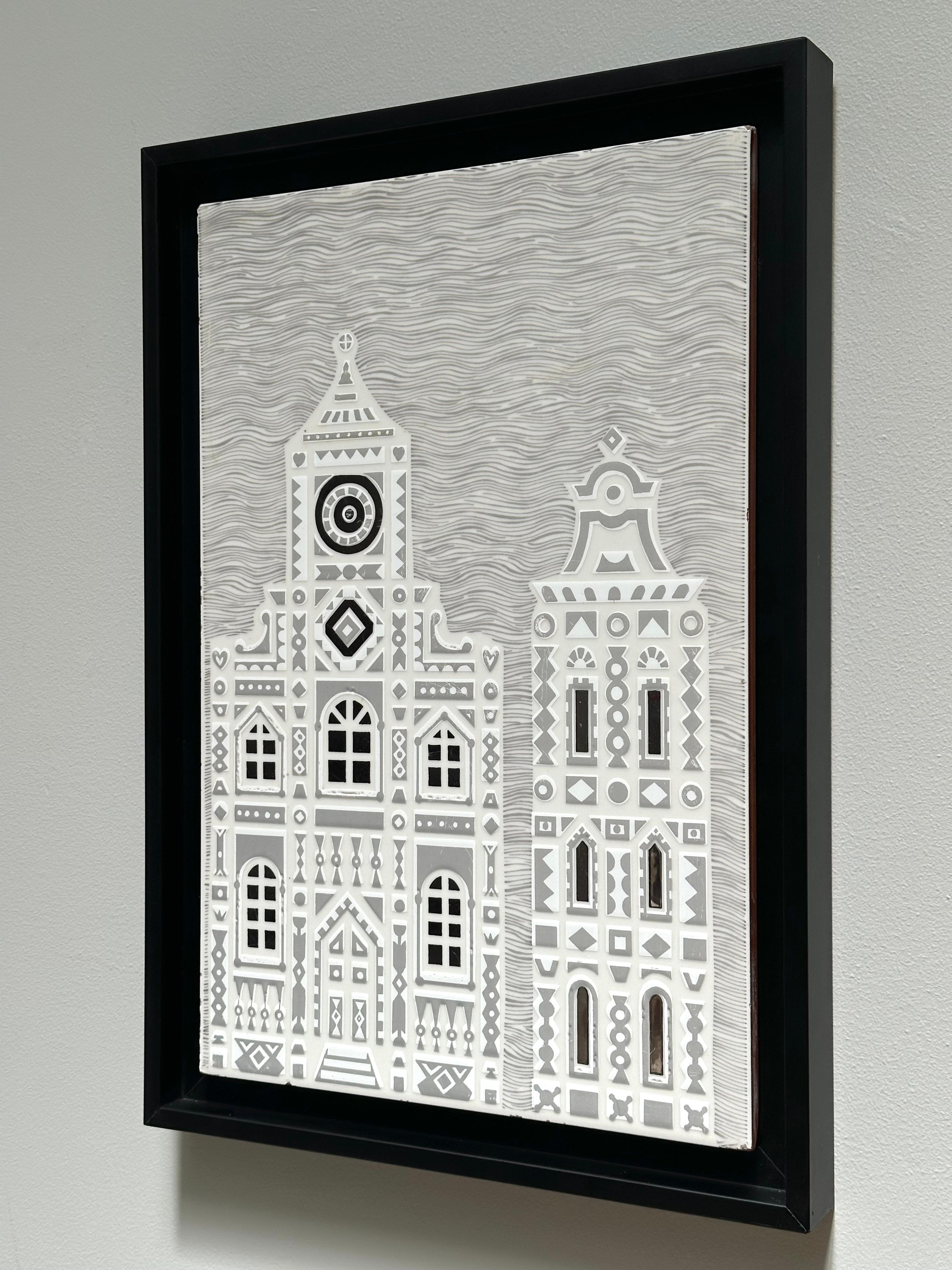 Other Unique Decorative Art Tile, Roger Capron, Italy 1988 For Sale