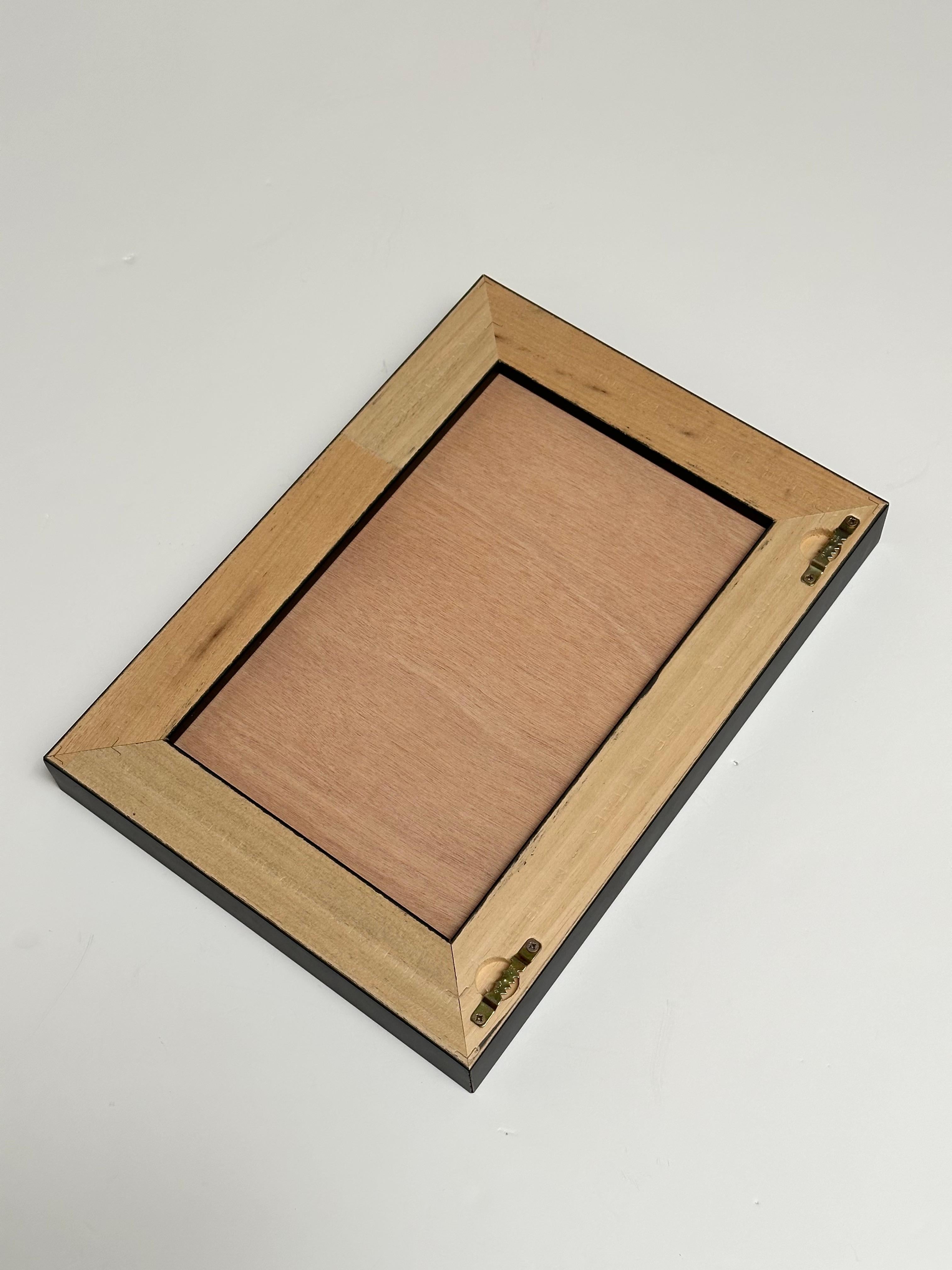Piastrella d'arte decorativa unica, Roger Capron, Italia c. 1980 in vendita 1