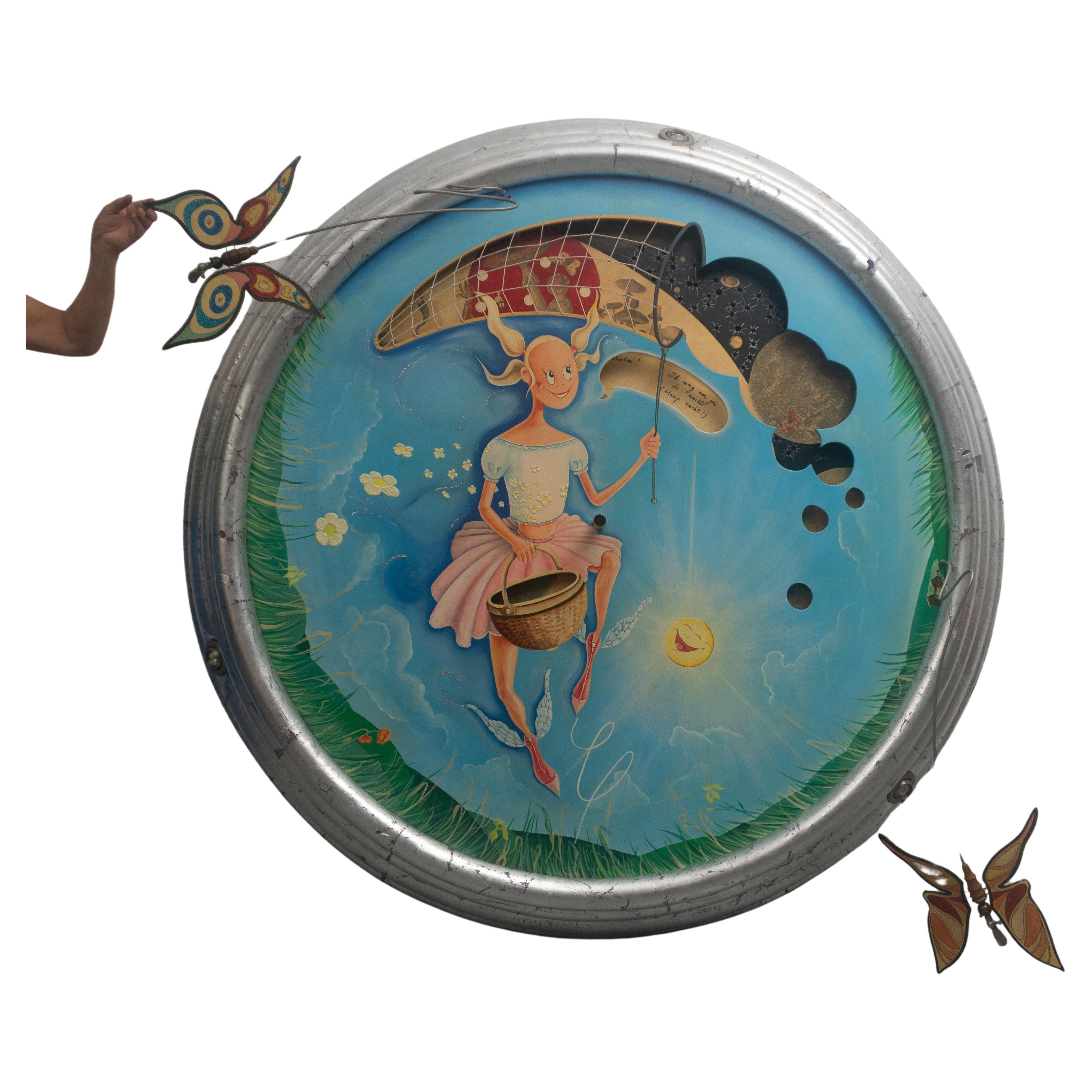Dieses drehbare Cosmos-Deckenobjekt ist eine spezifische Nische in einem so weiten Bereich wie dem des Designs, nämlich dem des 