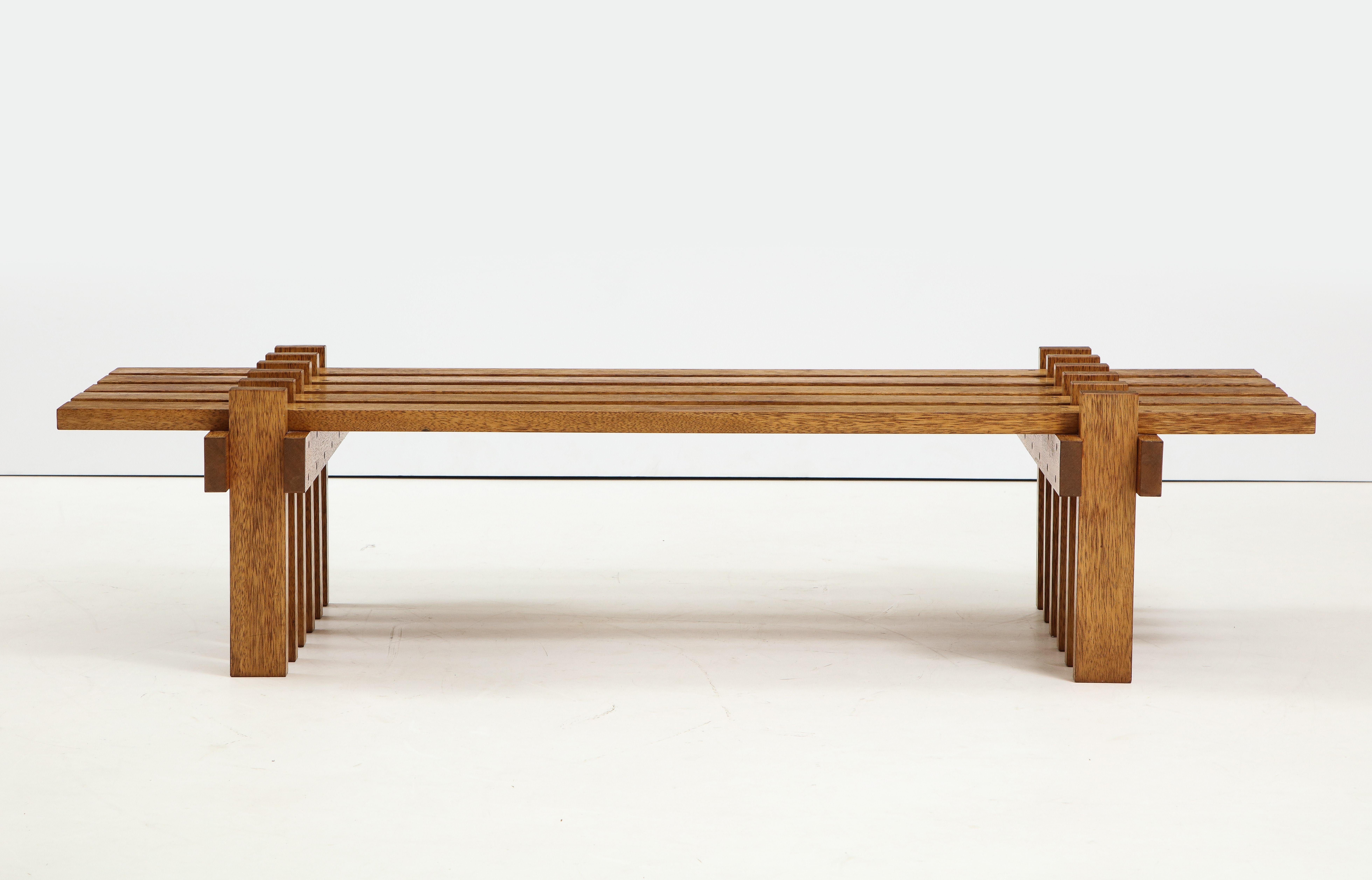 Unique Design by Amsterdam Architect, Coffee Table\Bench, Netherlands, c. 1960 4