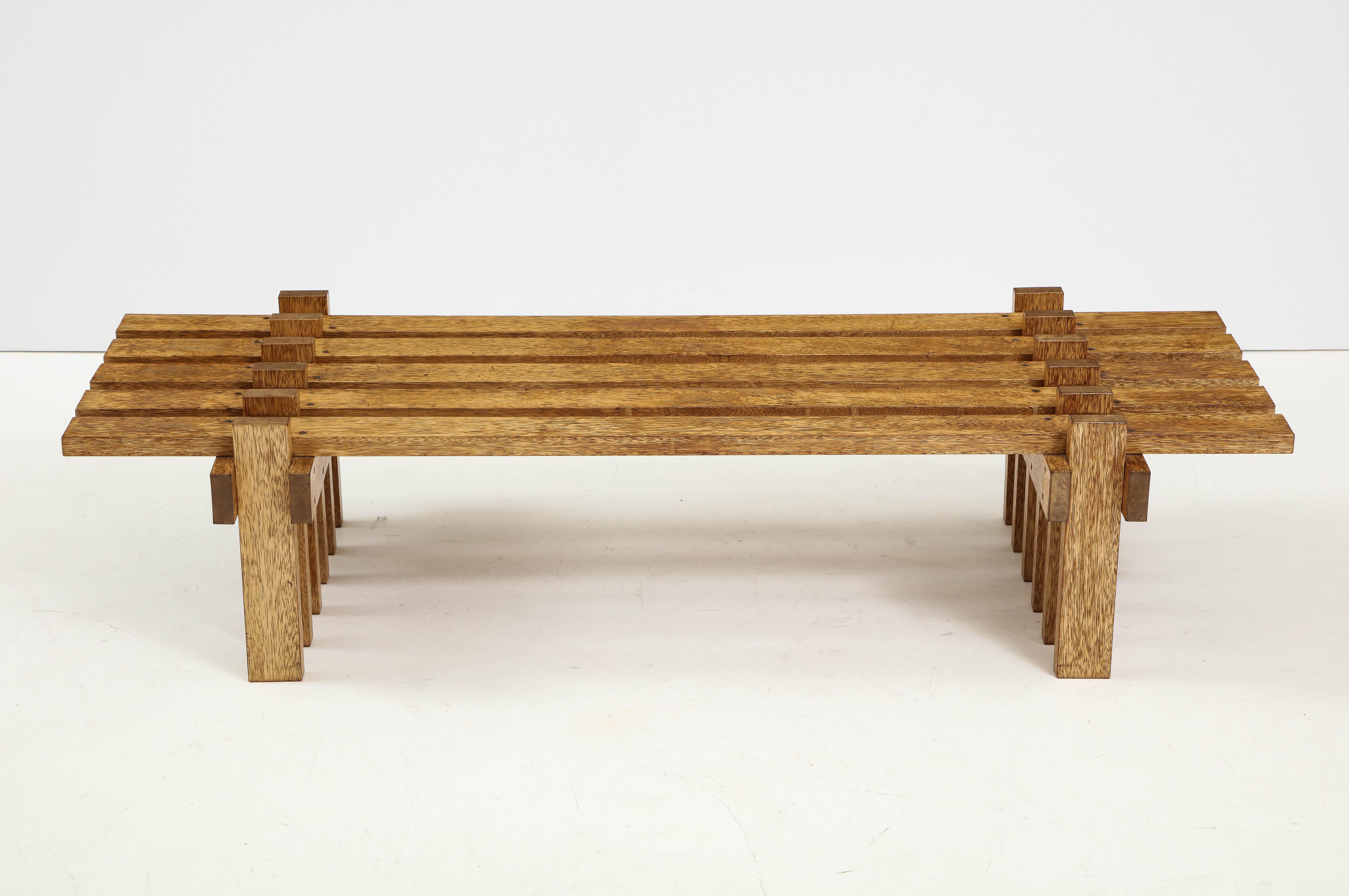 Dutch Unique Design by Amsterdam Architect, Coffee Table\Bench, Netherlands, c. 1960
