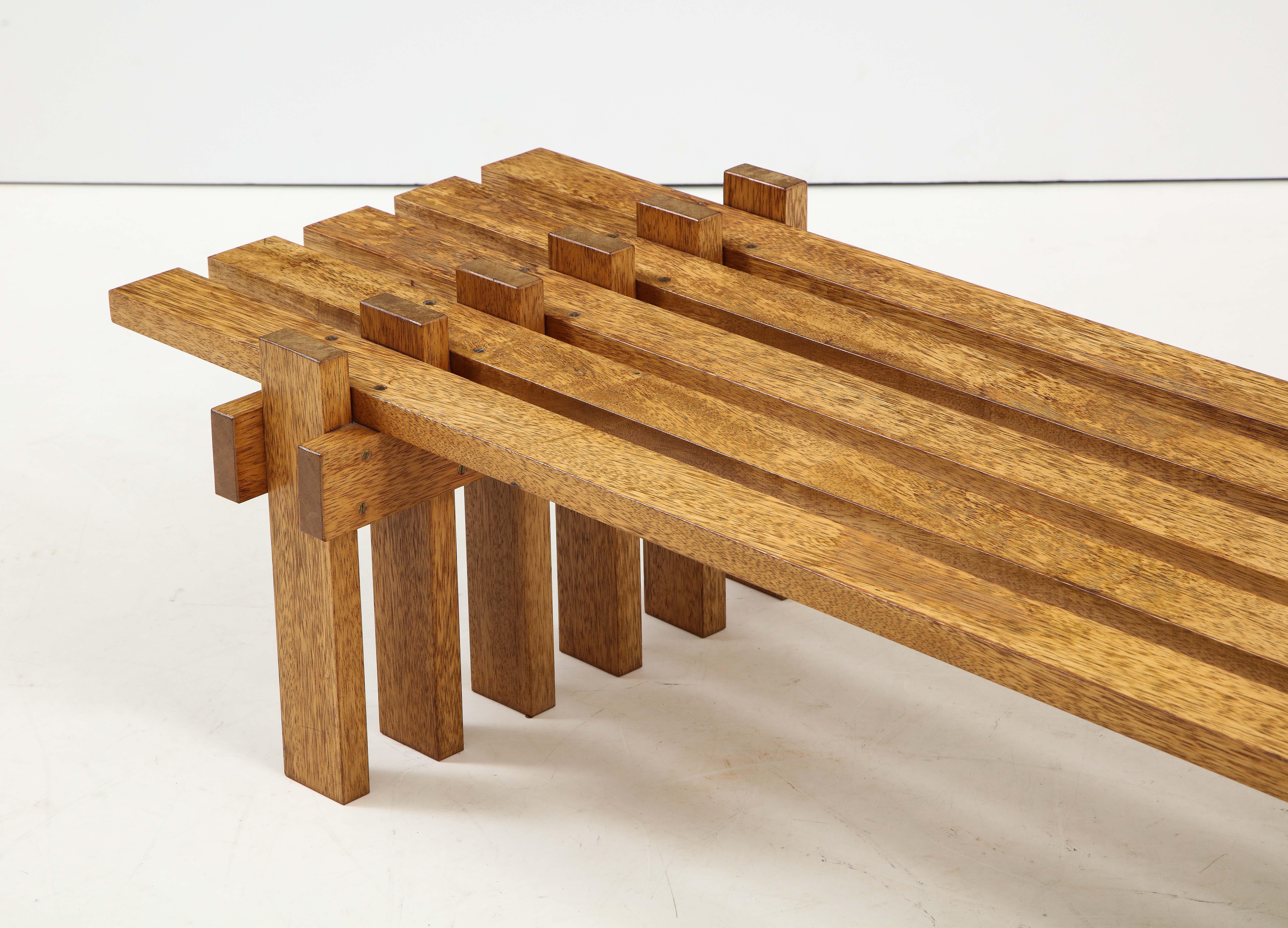 Unique Design by Amsterdam Architect, Coffee Table\Bench, Netherlands, c. 1960 1