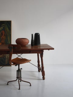 Unique Desk or Table Made by Jens Harald Quistgaard in 1953, Solid Teak and Oak