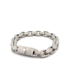 Unique Diamond Link Bracelet