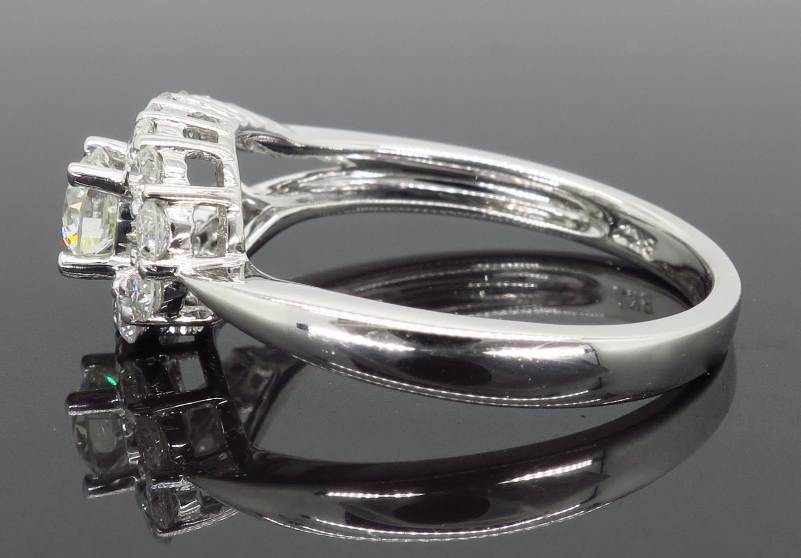 Women's or Men's Unique Diamond Right Hand Ring