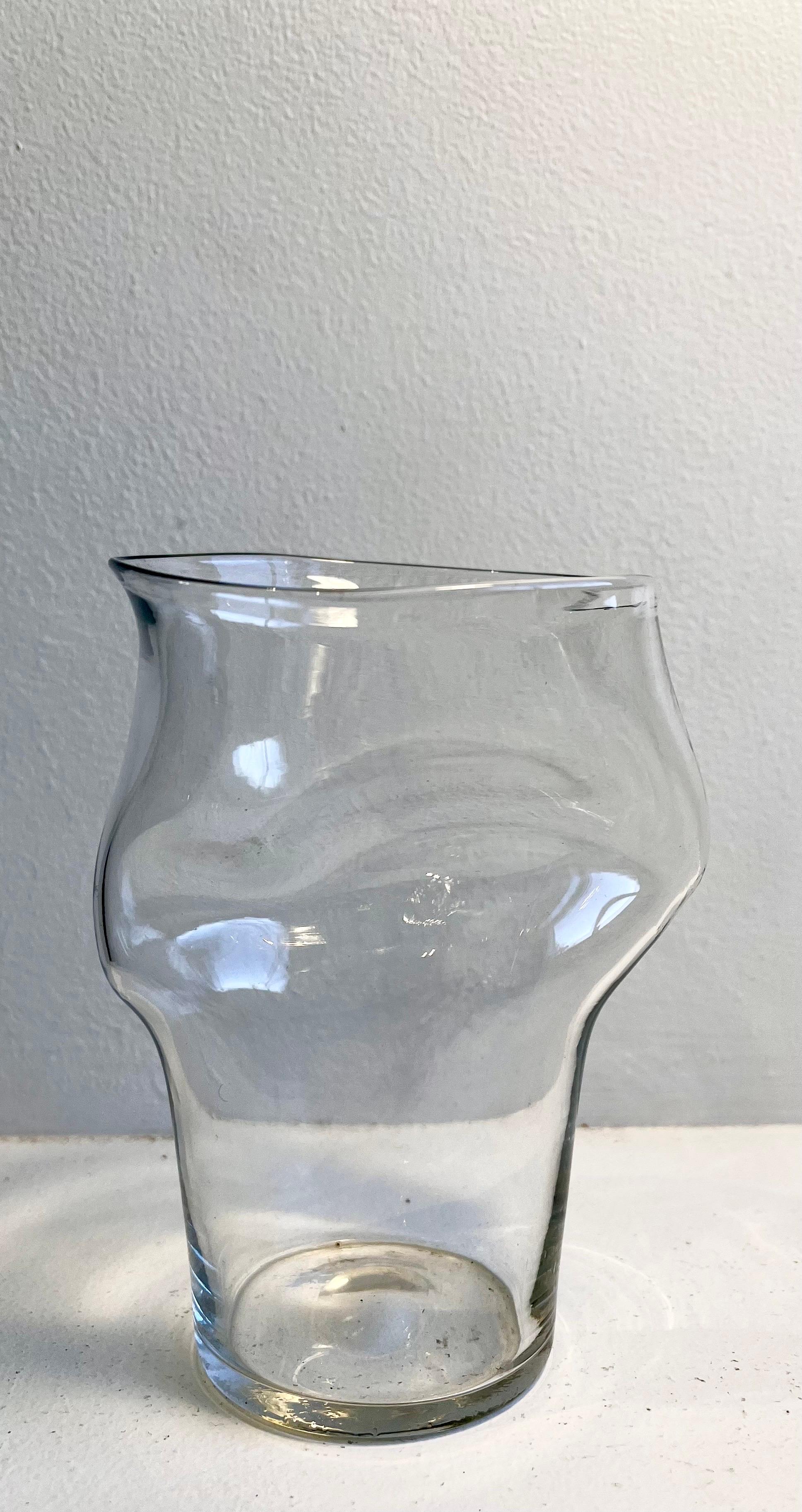 Late 20th Century Unique Distorted Drinking Glasses, all different, set of ten For Sale