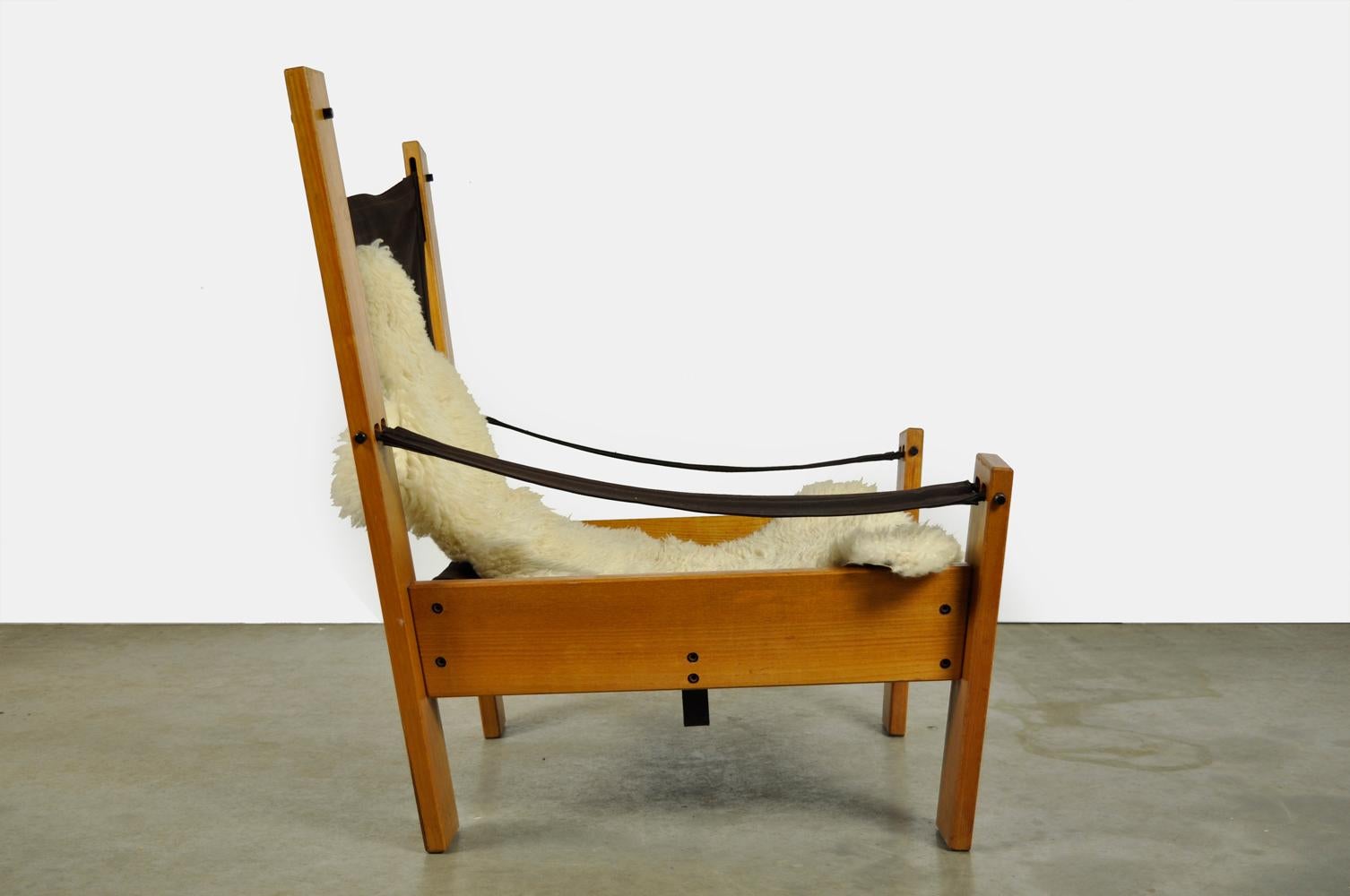 Unique Dutch Design Lounge Chair, John De Haard, Gebroeders Jonkers, 1960s For Sale 14