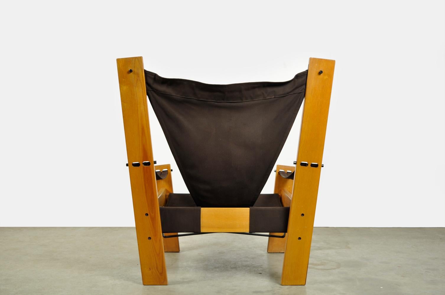 Mid-20th Century Unique Dutch Design Lounge Chair, John De Haard, Gebroeders Jonkers, 1960s For Sale