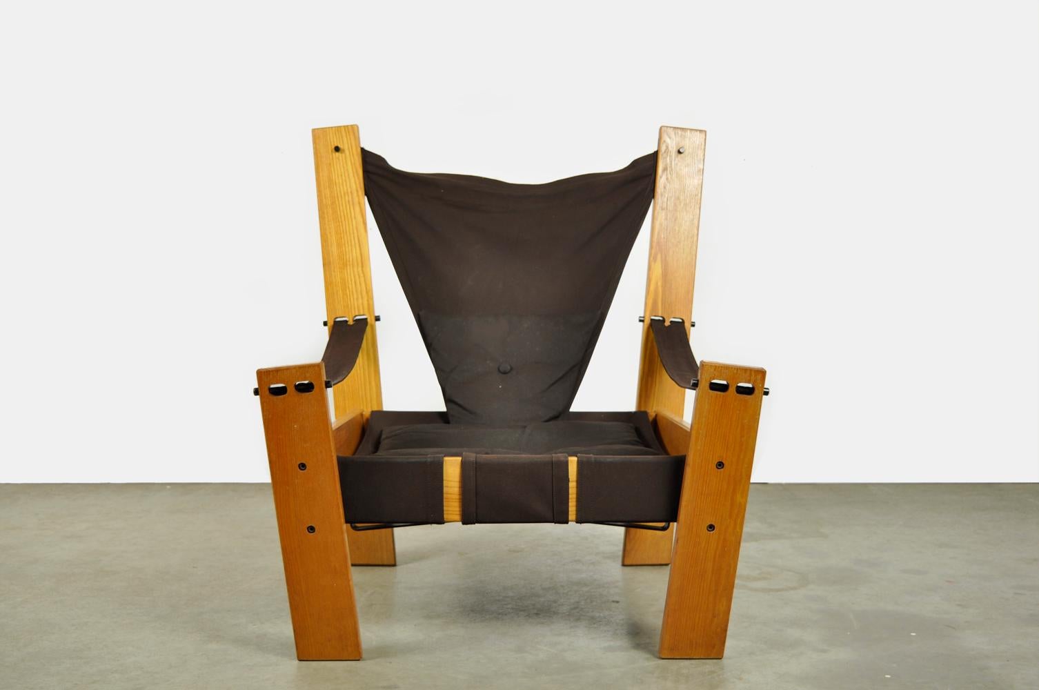 Unique Dutch Design Lounge Chair, John De Haard, Gebroeders Jonkers, 1960s For Sale 2