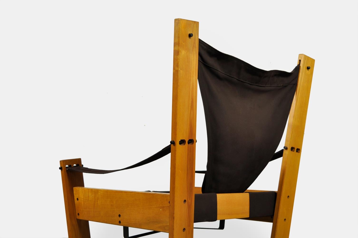 Unique Dutch Design Lounge Chair, John De Haard, Gebroeders Jonkers, 1960s For Sale 3