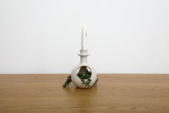 Unique Dutch Mid-Century Candle Holder with Bowl or Planter