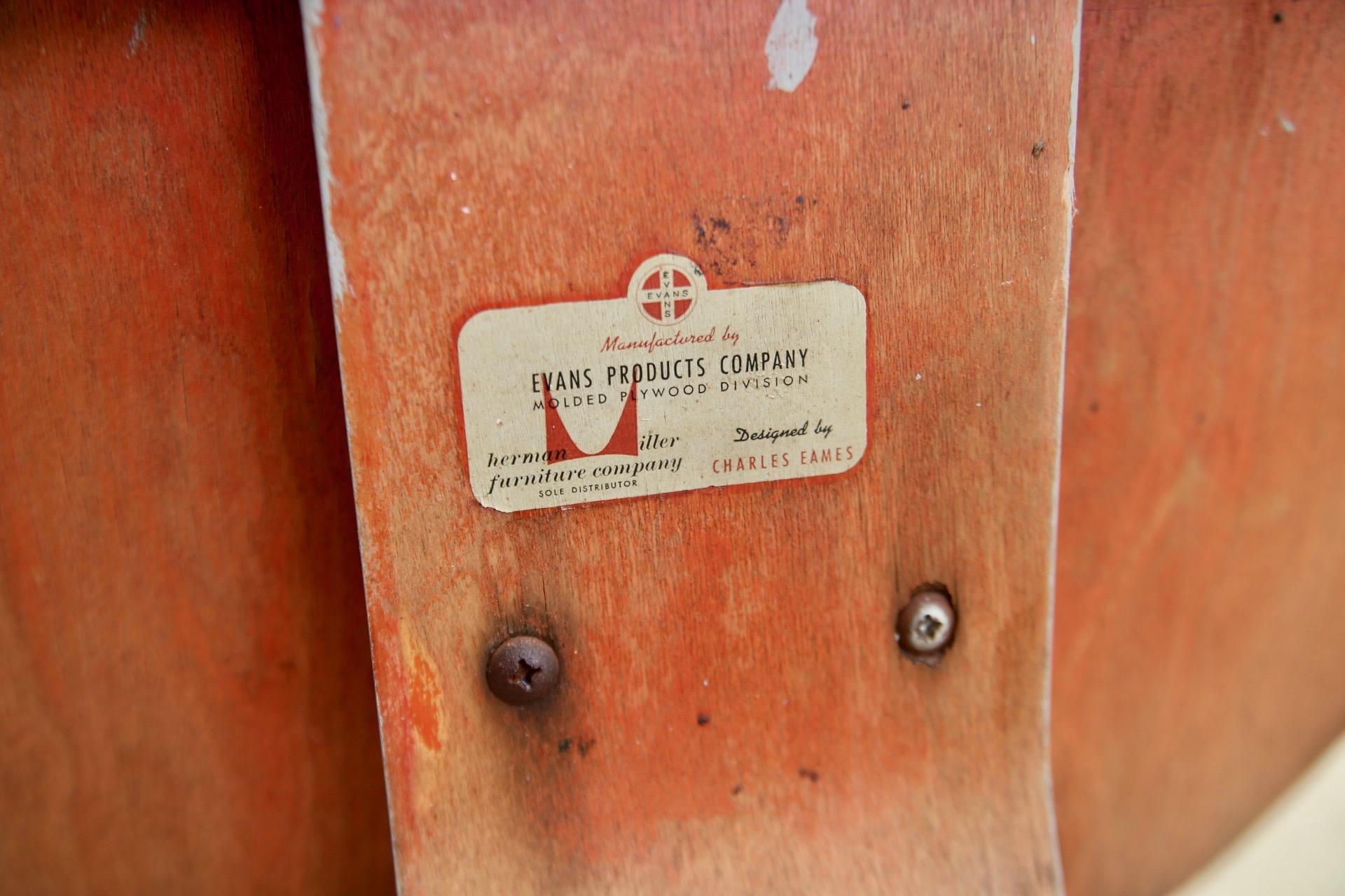 20th Century Unique Eames LCW