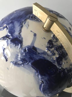 Unique Earth Globe Sculpture by Alex de Witte