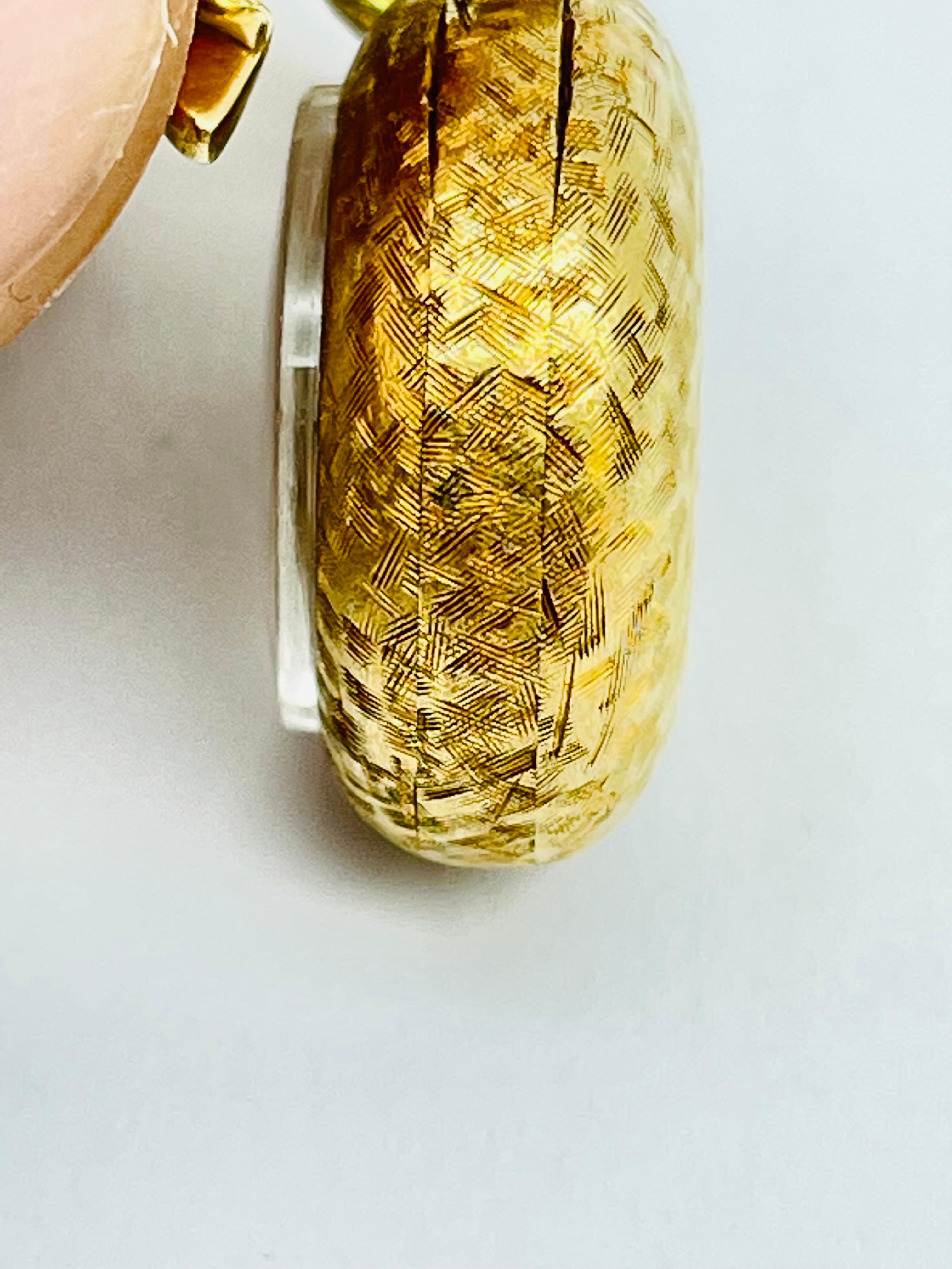 Montre-bracelet Ebel unique en or jaune 18 carats Bon état - En vente à Berlin, BE