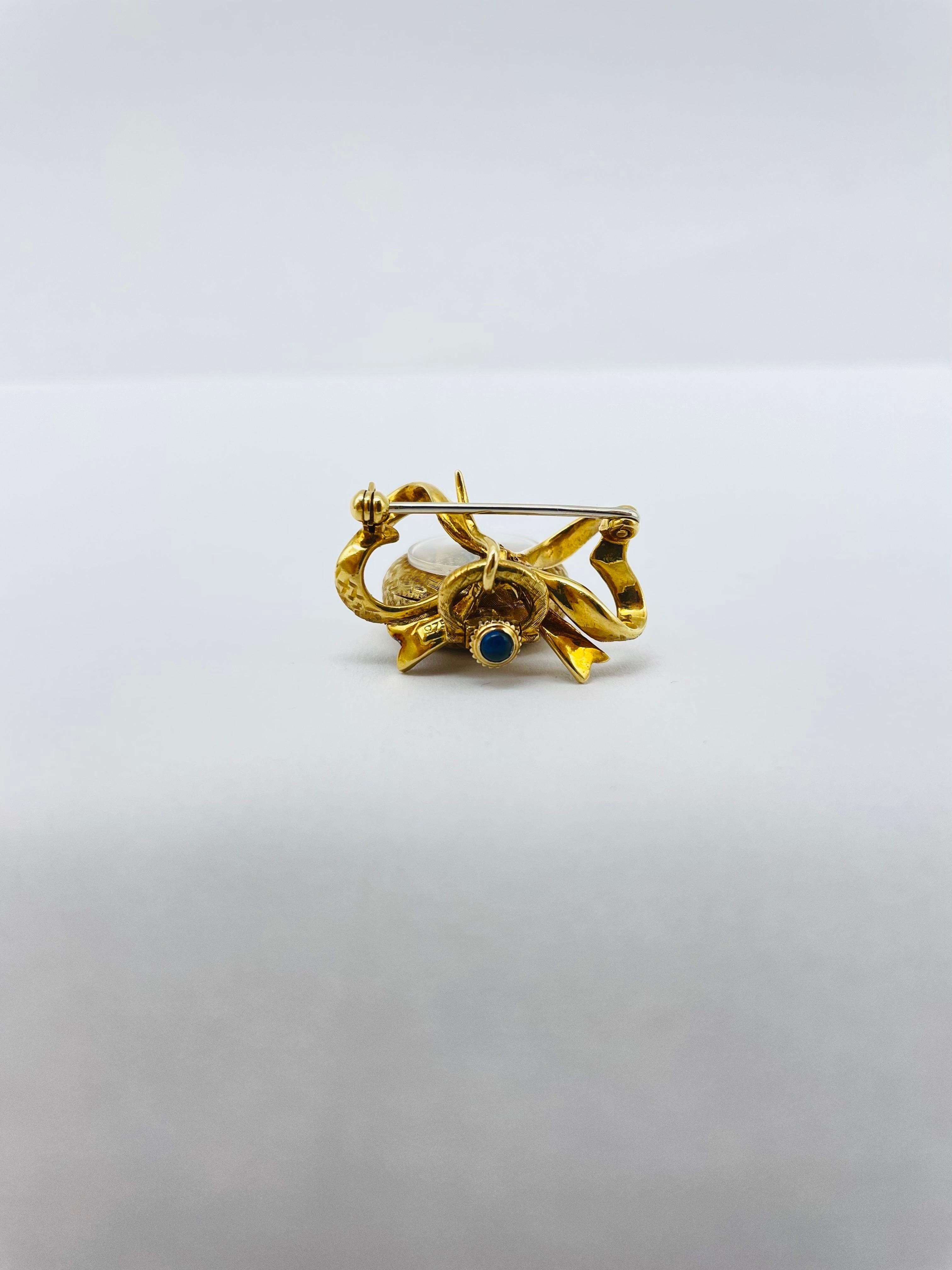 Montre-bracelet Ebel unique en or jaune 18 carats en vente 1