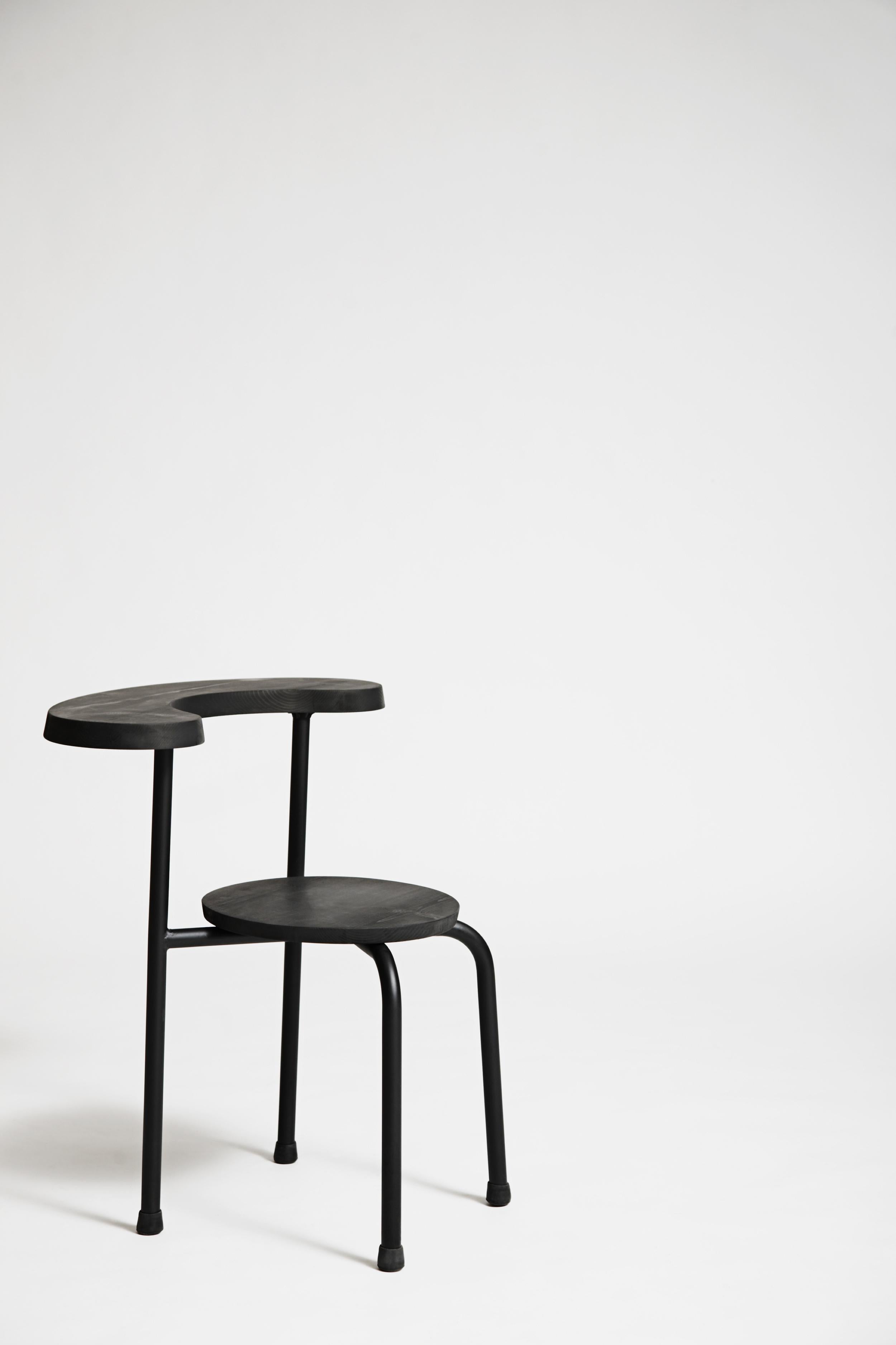 Other Unique Ebonised Bug Stool by Kim Thome