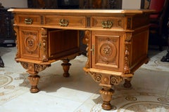 Unique Eclectic Desk, 1880c