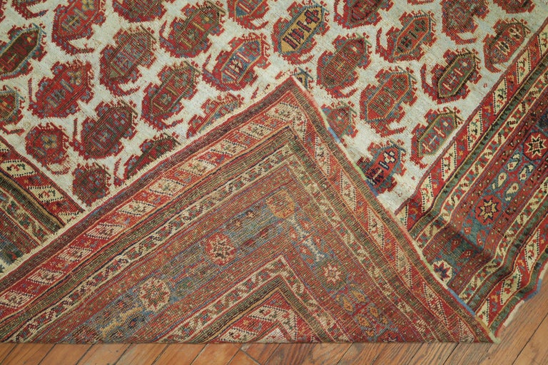 Unique Eclectic Persian Gallery Size Corridor Hallway Blue Field ...