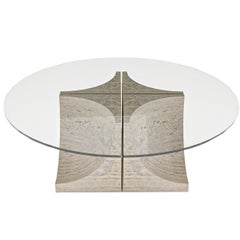 Unique Edge Center Table 4 Legs by Collector