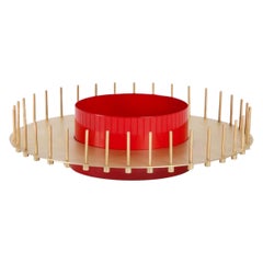 Unique Elementa Fruit Holder in Satin Brass by Mingardo