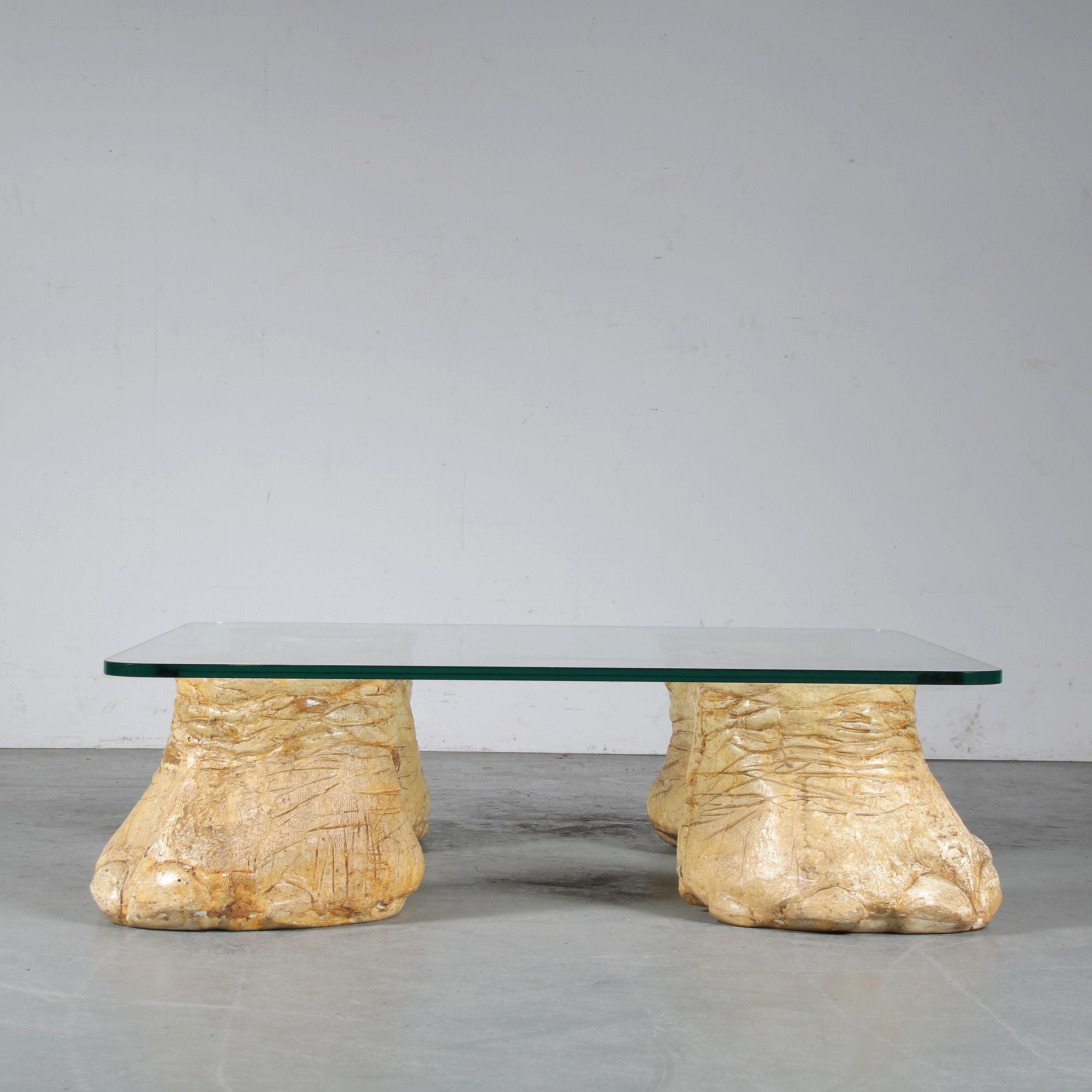 four eyes coffee table