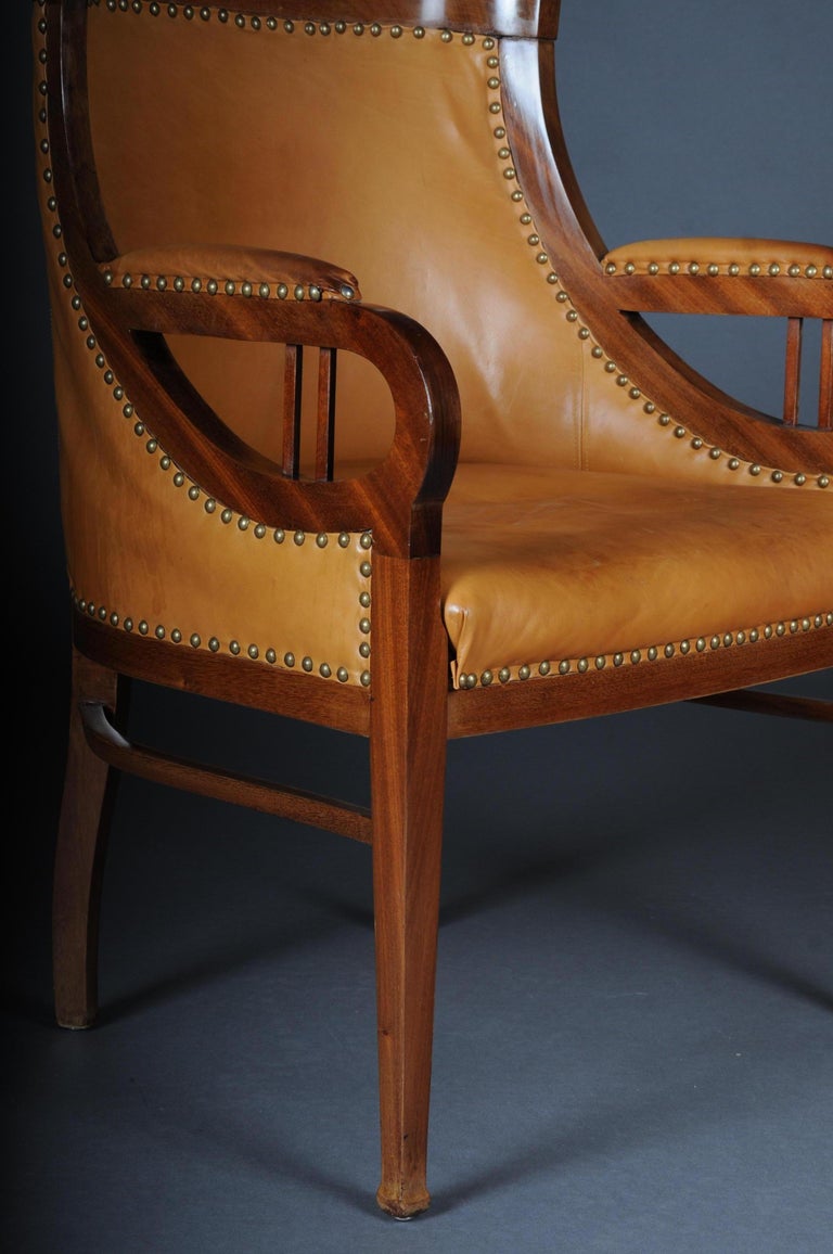 Unique Empire Armchair / Armchair, circa 1900 For Sale at 1stdibs