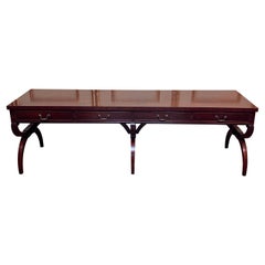 Unique English Sideboard, Buffet Table, Sideboard Mahogany, circa 1900