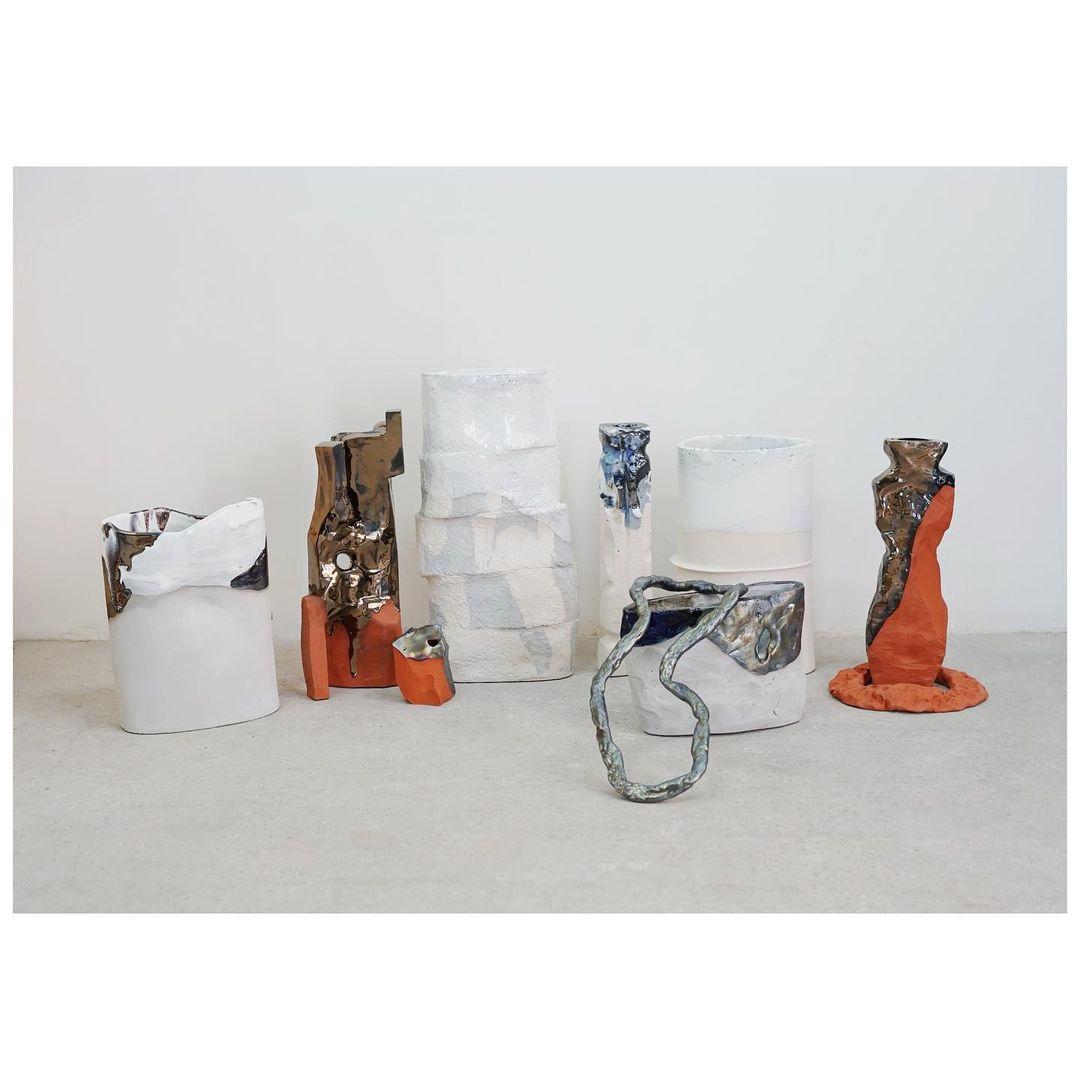Einzigartige Skulptur ÉNOTA_21_09 von Emmanuelle Roule (Postmoderne) im Angebot