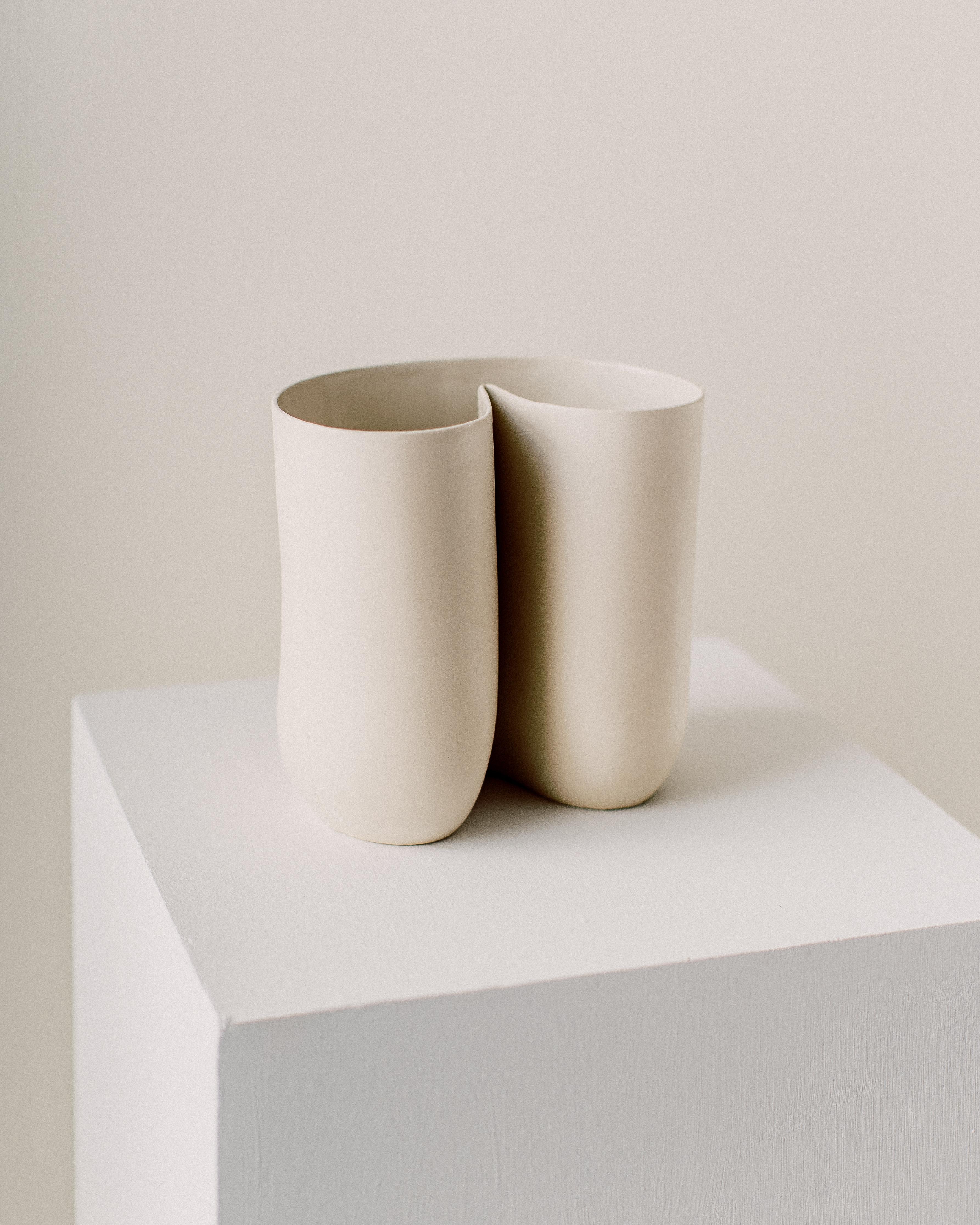 Modern Unique Esse Vessel by Dust and Form