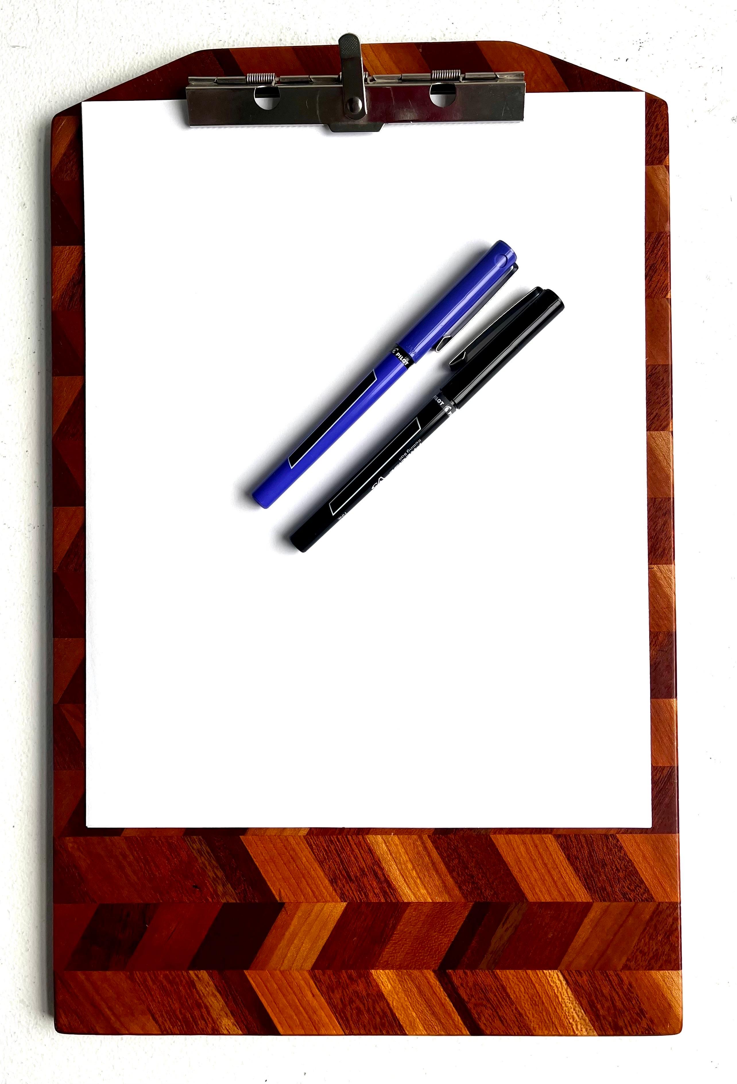 Tablero de madera exótica de bloque de carnicero único siglo XX en venta