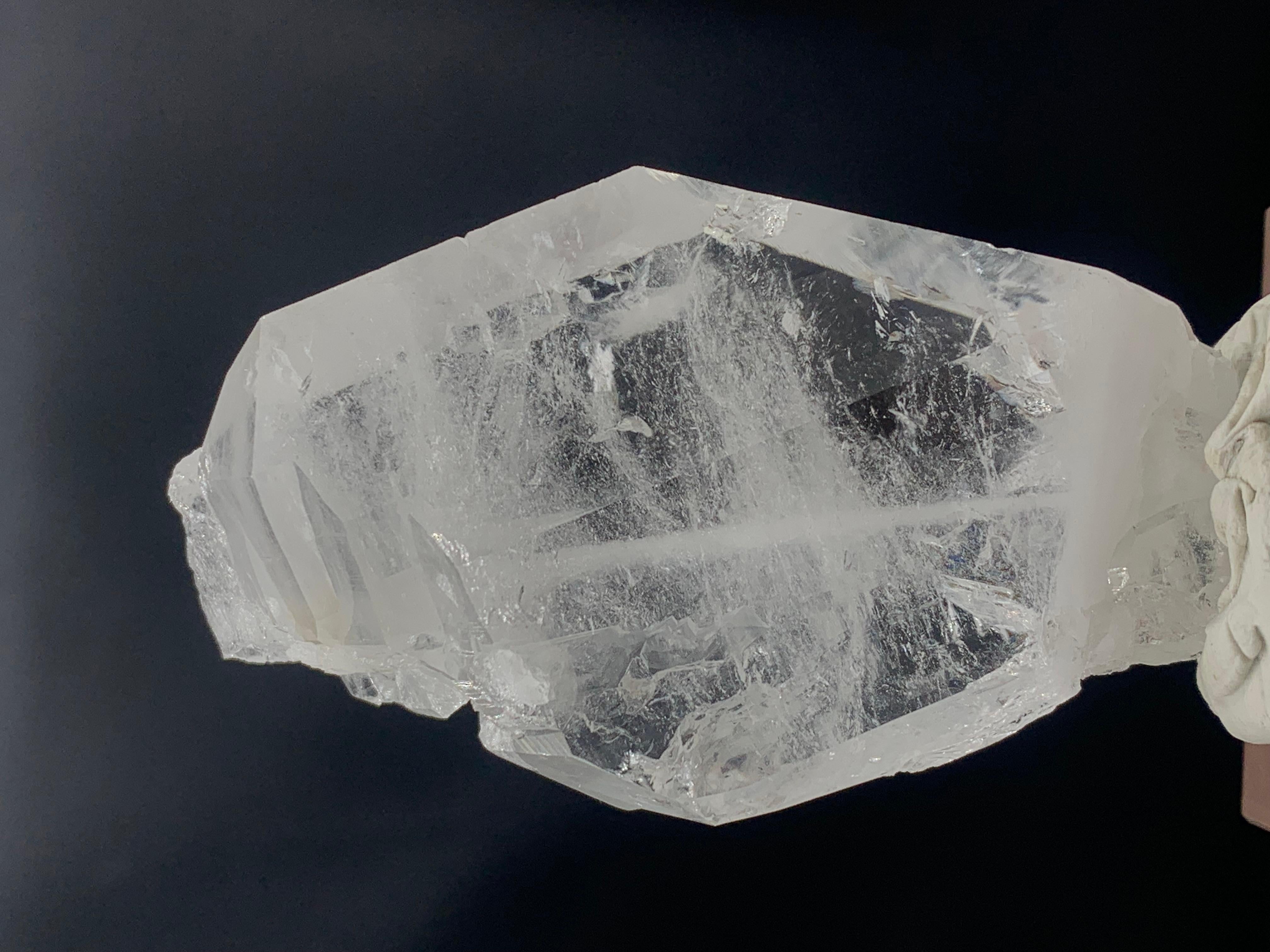 Pakistani Unique Faden Quartz Crystal Inner Milk way Line From Balochistan Pakistan Mine For Sale