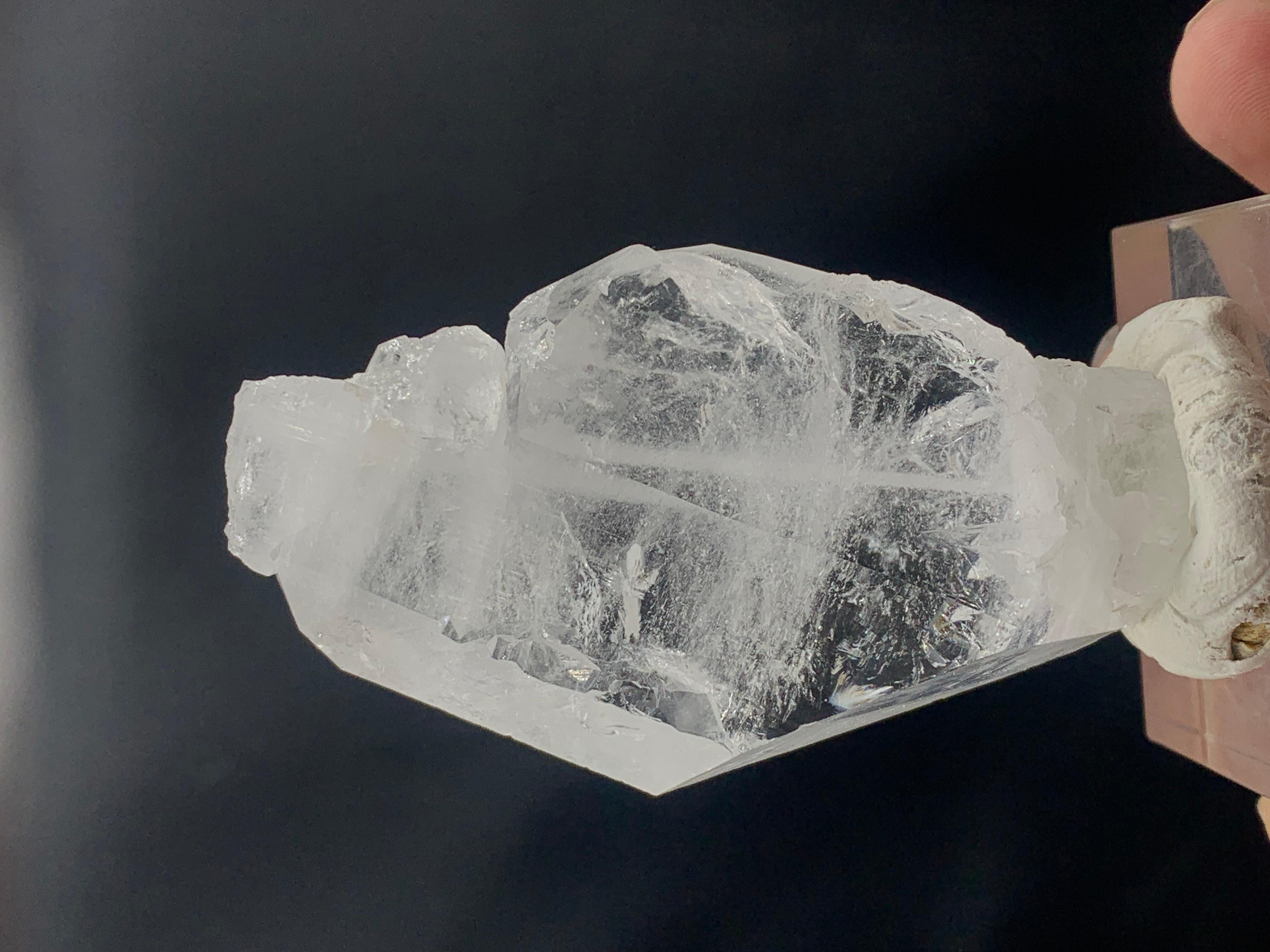 Other Unique Faden Quartz Crystal Inner Milk way Line From Balochistan Pakistan Mine For Sale