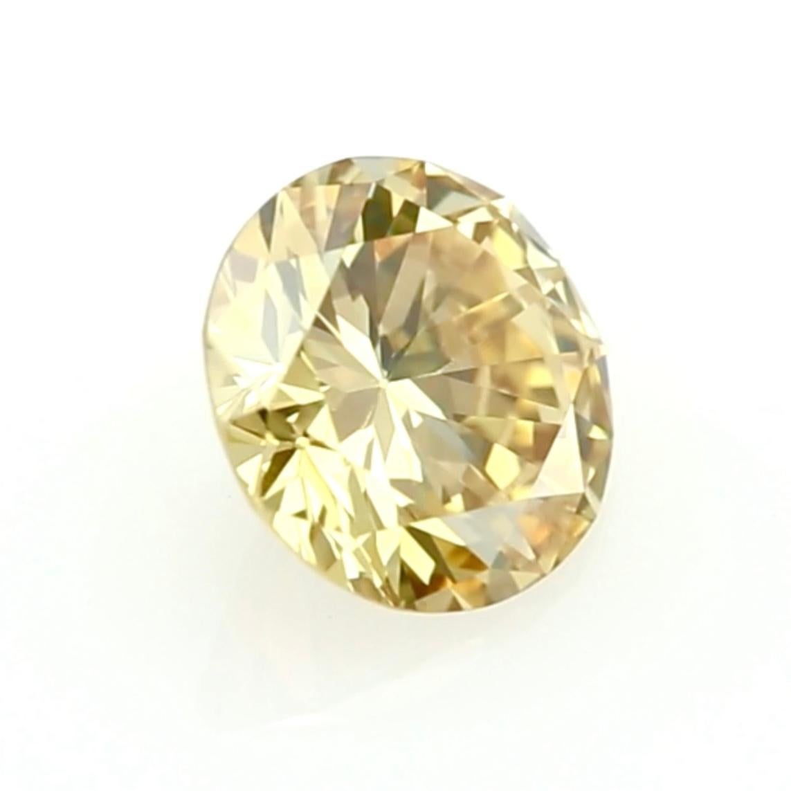 Einzigartiger Fancy Color Diamant - 1,65 Karat gelber Diamant - GIA-zertifiziert im Zustand „Neu“ im Angebot in Ramat Gan, IL