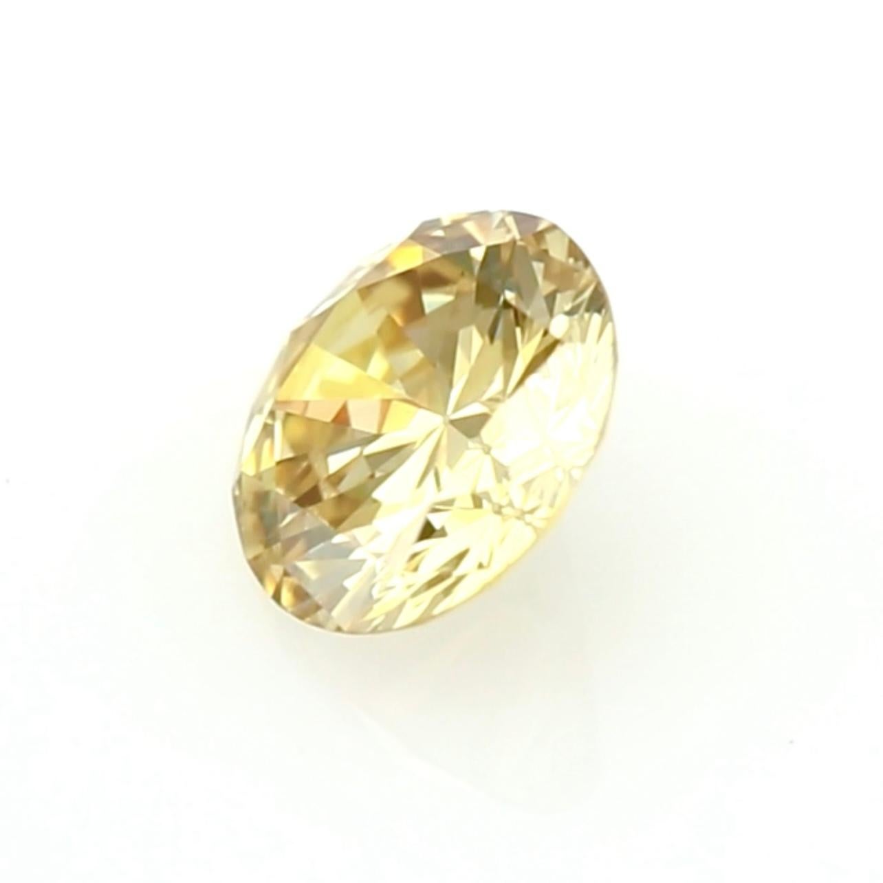 Einzigartiger Fancy Color Diamant - 1,65 Karat gelber Diamant - GIA-zertifiziert im Angebot 2