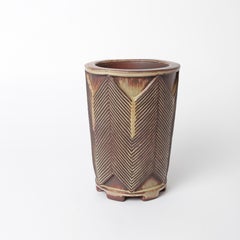 Unique Farsta Stoneware Vase by Wilhelm Kåge Gustavsberg, 1951