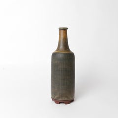 Unique Farsta Stoneware Vase by Wilhelm Kåge Gustavsberg, 1956