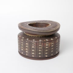 Unique Farsta Stoneware Vase by Wilhelm Kåge Gustavsberg