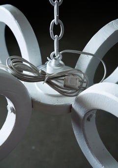 Unique Fiber Cement Architectural Artifact as a Pendant