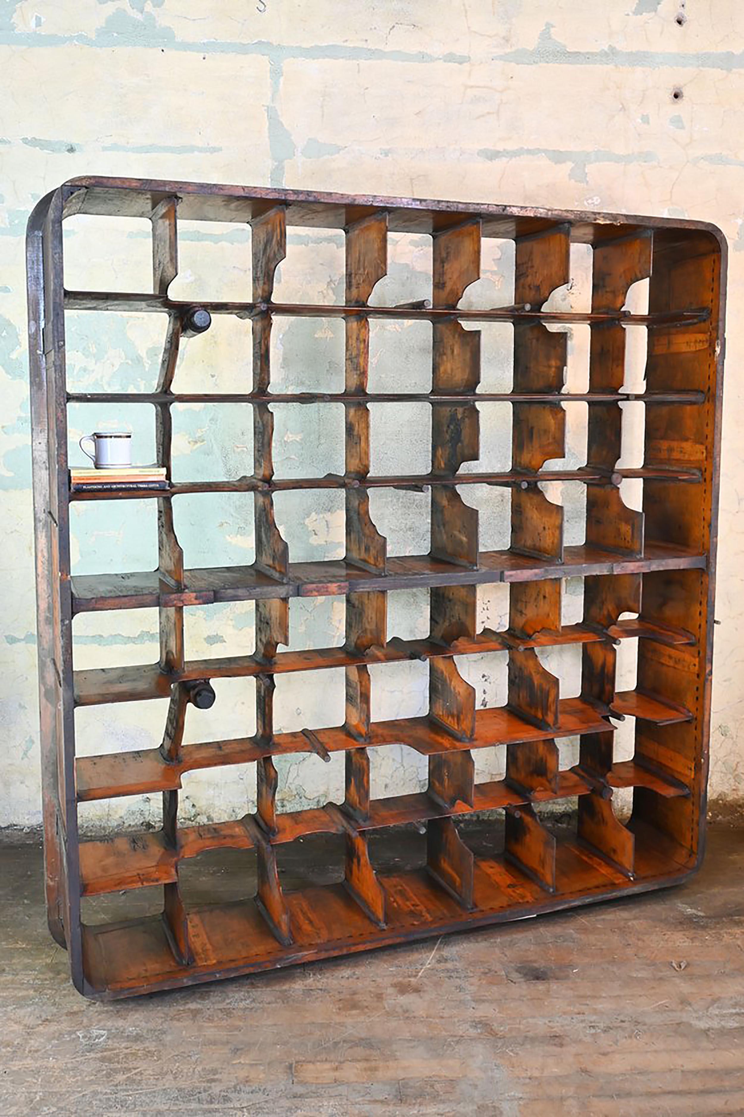 6 Available
AA# 60182
Circa: 1900
Condition: Age Consistent / good
Finish: Original
Origin: USA
Material: Wood
Overall dimensions: 59 1/2” wide x 66” height x 10” depth
Approximate opening dimensions: 8” wide x 7” height x 10” deep at widest