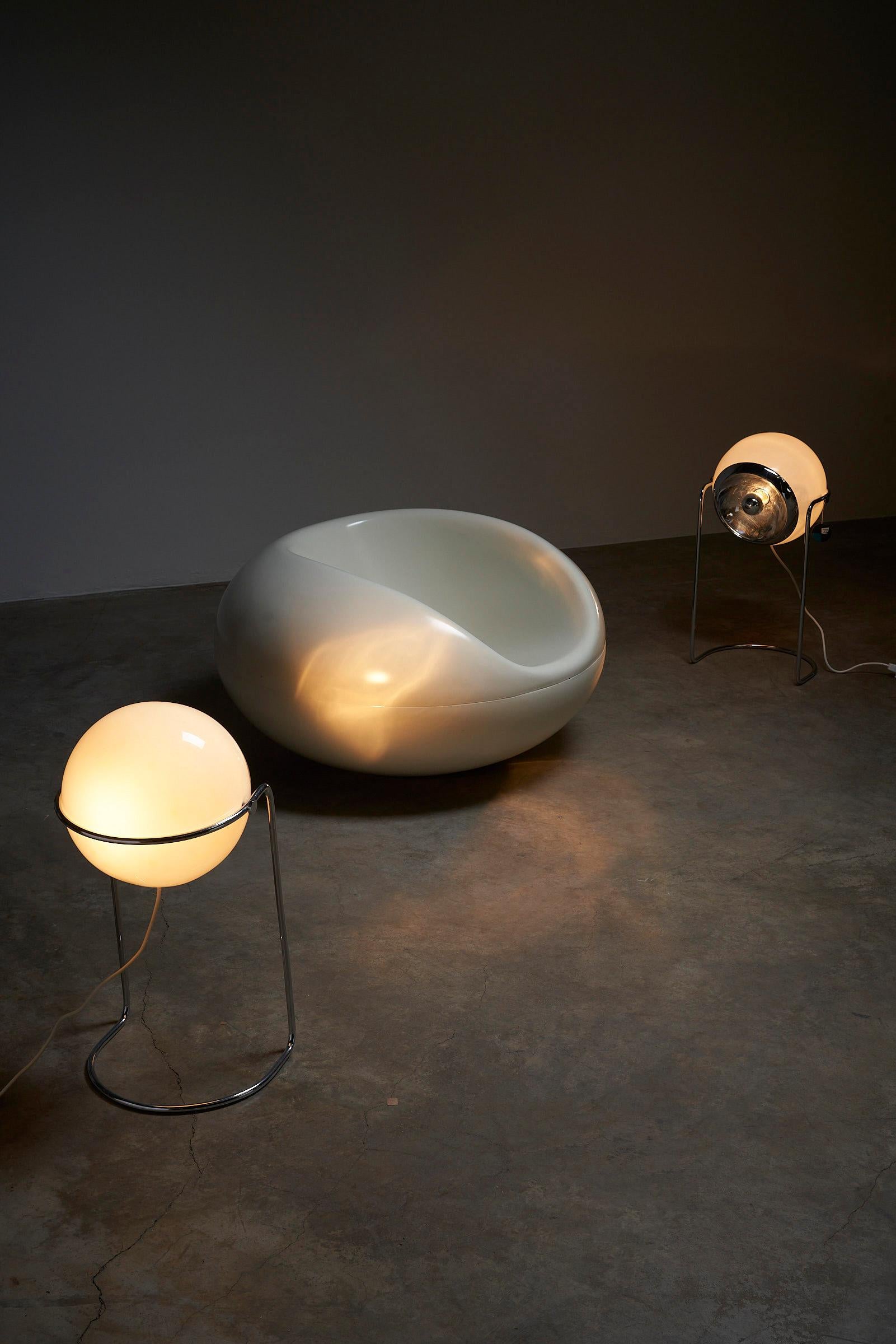 Unique Set Floor Lamps by Cosack Leuchten For Sale 4