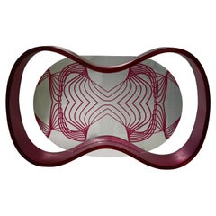 Unique Floor Photo Frame, Humour Plexi Fuchsia