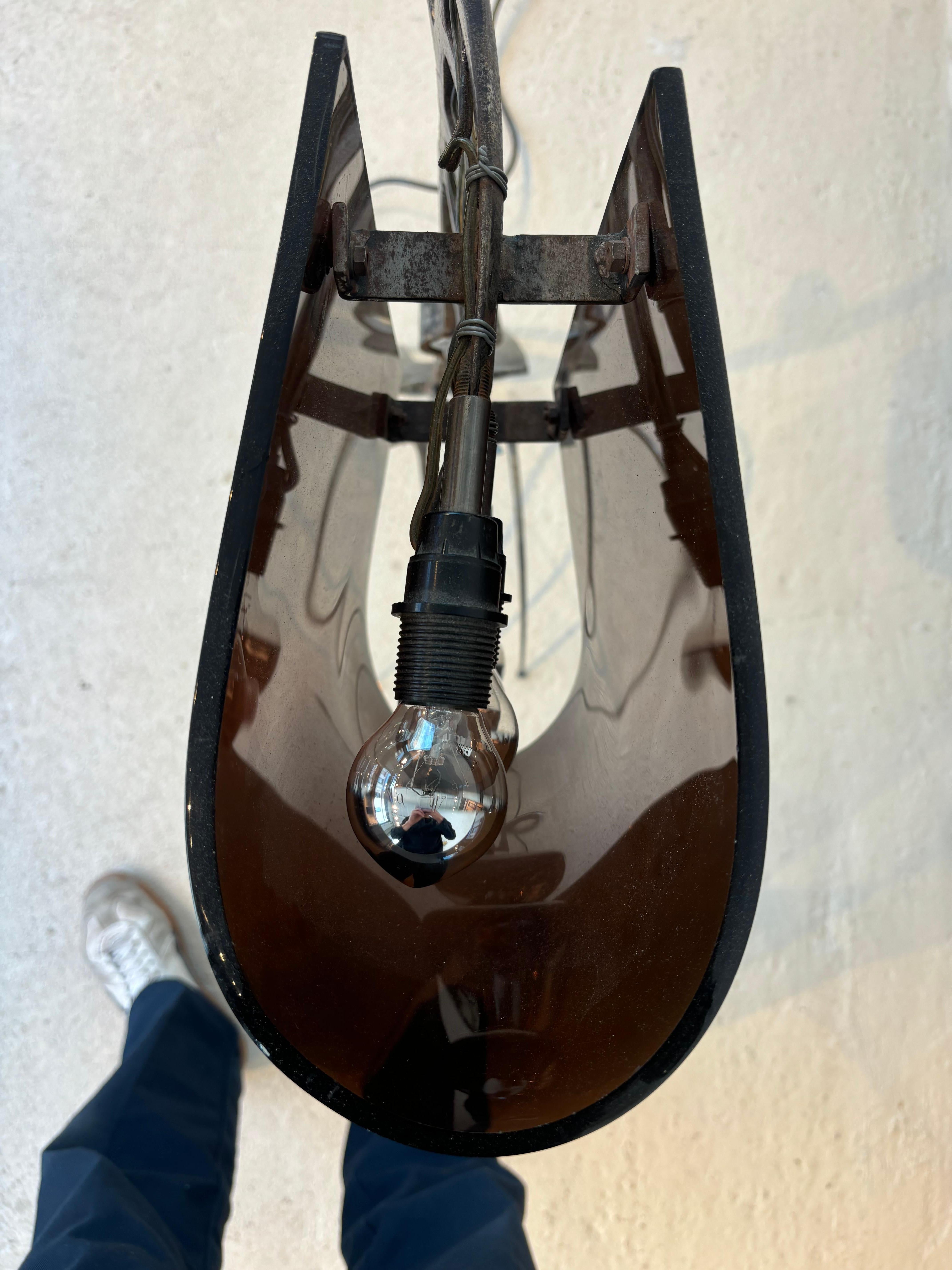 Unique floorlamp by Claude Bleynie For Sale 3