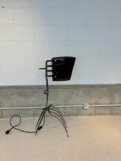 Unique floorlamp by Claude Bleynie