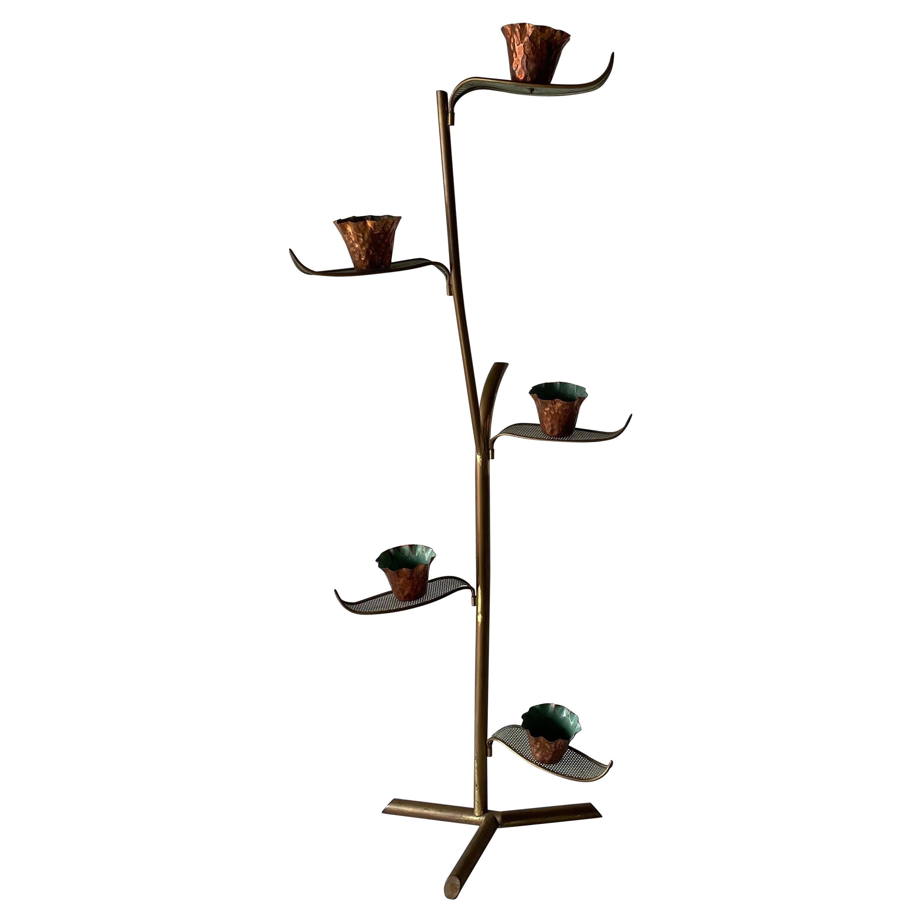 What are those tall candle holders called?