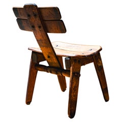 Unique Folk Art Chair, early 20th Century